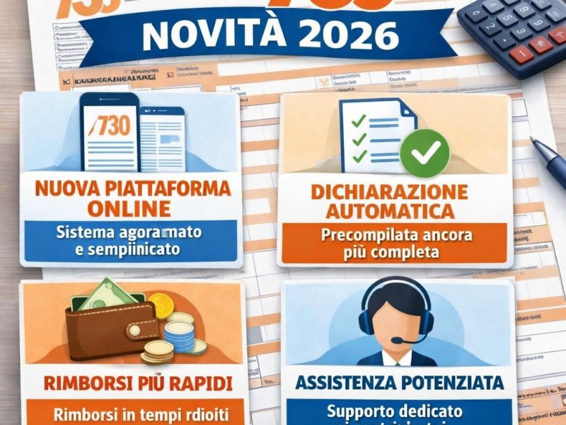 Mod. 730: le novità 2026 (parte&nbsp;1/2)
