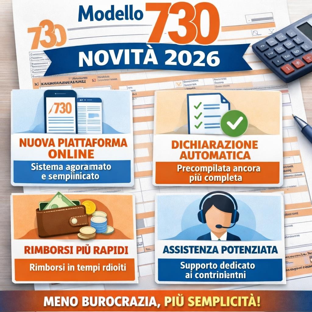 Mod. 730: le novità 2026 (parte 1/2)