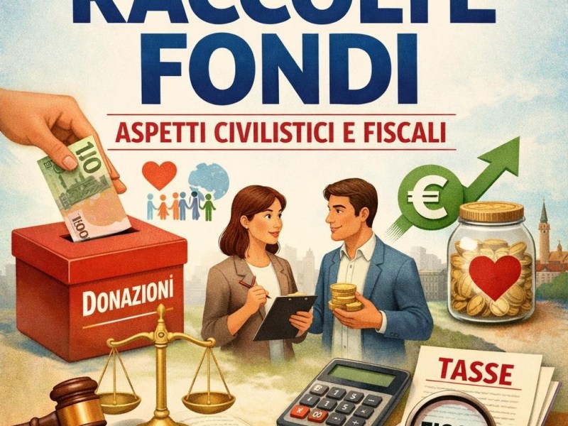 Enti del Terzo Settore: aspetti civilistici e fiscali delle raccolte&nbsp;fondi