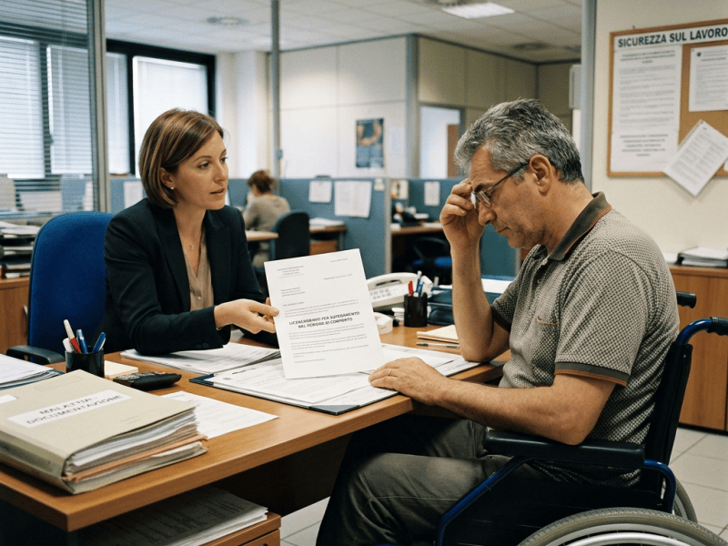 Licenziamento del lavoratore disabile per superamento del periodo di&nbsp;comporto