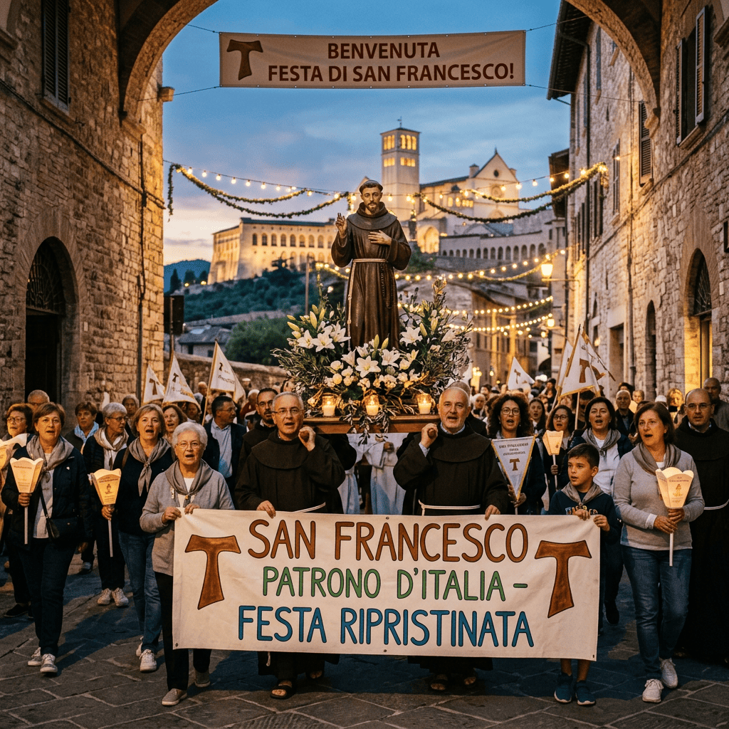 Ripristinata la festività di San Francesco